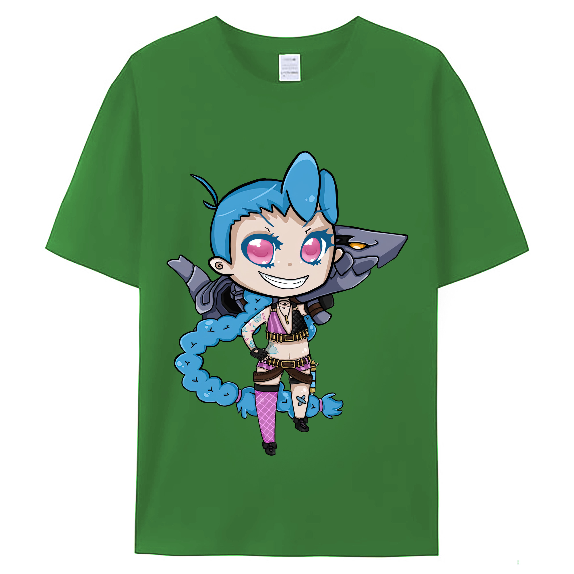 （画像用） リーグ・オブ・レジェンド League of Legends LOL レディースカジュアルプリントTシャツ（綿100％）
